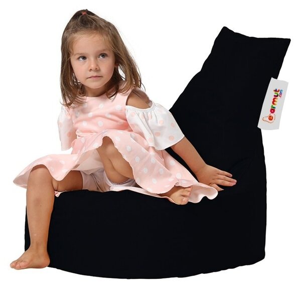 Πουφ beanbag κήπου Baton Μαύρο