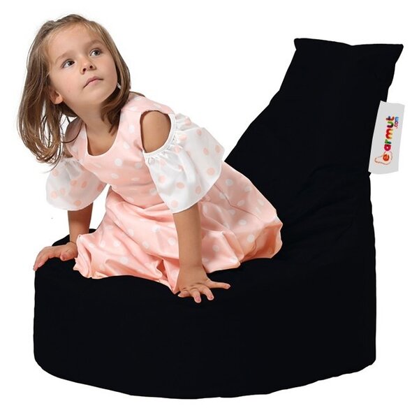 Πουφ beanbag κήπου Baton Μαύρο