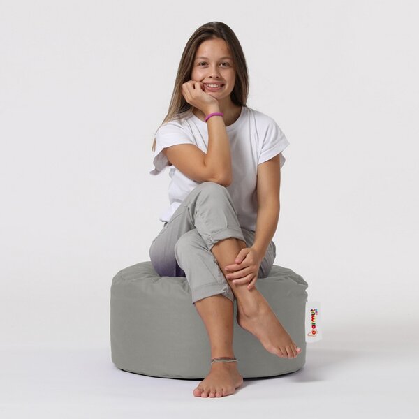 Πουφ beanbag κήπου Round Γκρι