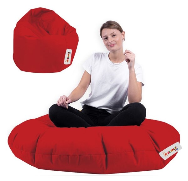 Πουφ beanbag κήπου Iyzi Κόκκινο