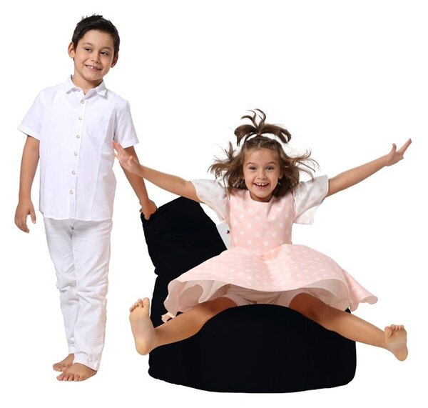 Πουφ beanbag κήπου Baton Μαύρο