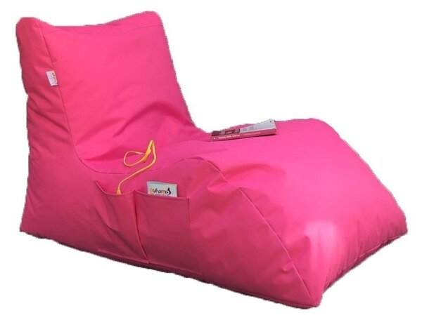 Πολυθρόνα Κήπου puf beanbag Daybed Ροζ