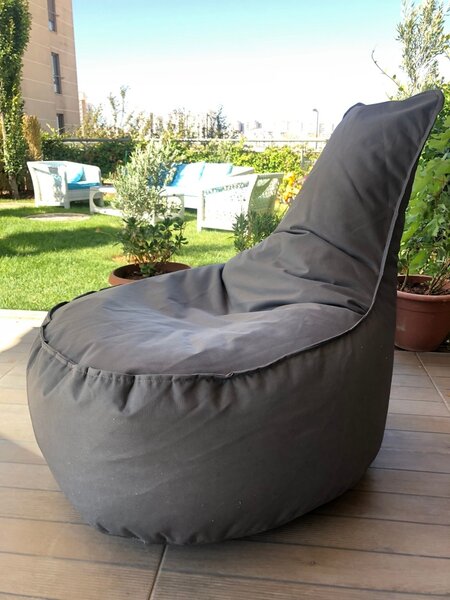 Πολυθρόνα Κήπου puf beanbag Aktif Γκρι