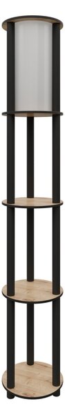 Φωτιστικό Δαπέδου KS-11107 Καρυδί 17x35x150 cm