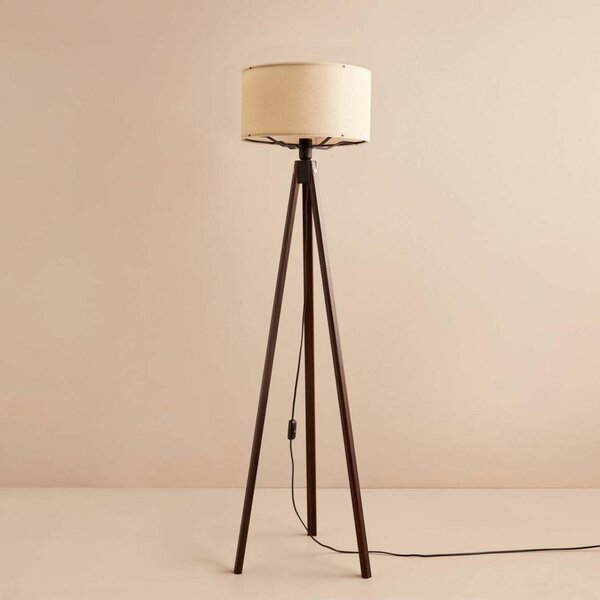 Φωτιστικό Δαπέδου AYD-3448 Κρεμ 21x20x140 cm