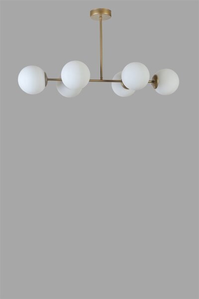 Φωτιστικό οροφής Yeni Favori Χρυσό 90x15x65 cm