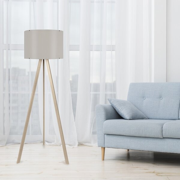 Φωτιστικό Δαπέδου AYD-1175 Μπεζ 38x38x140 cm