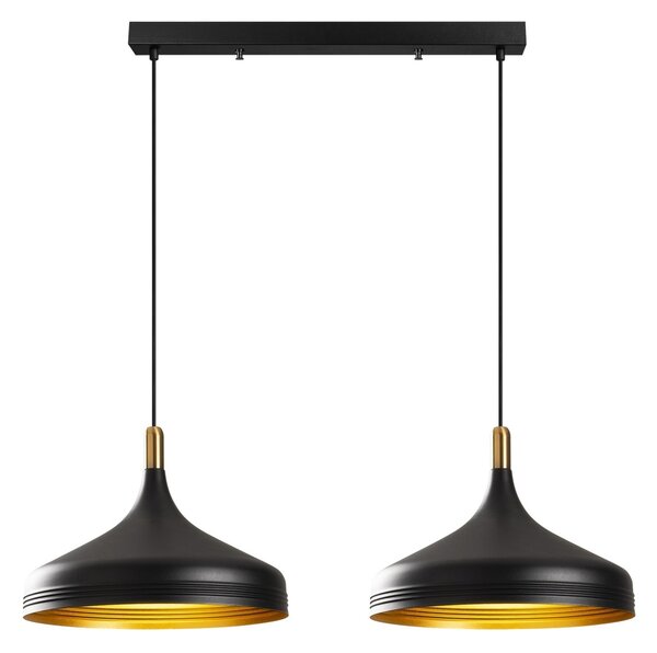 Φωτιστικό οροφής Saglam Μαύρο 68x36x132 cm
