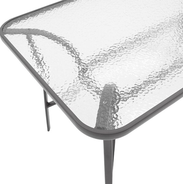 Τραπέζι κήπου Ensure Γκρι 140x80x70 cm