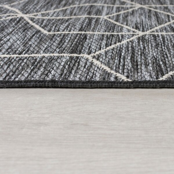 Χαλί Napoli Μαύρο 120x170 cm, Flair Rugs