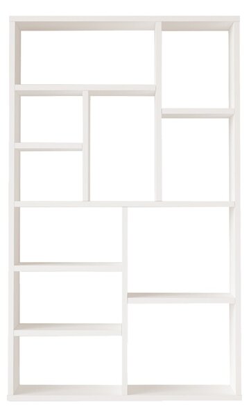 Βιβλιοθήκη Boteca, Pako World, 10 Θέσεων, Λευκό, 75x22x123 cm