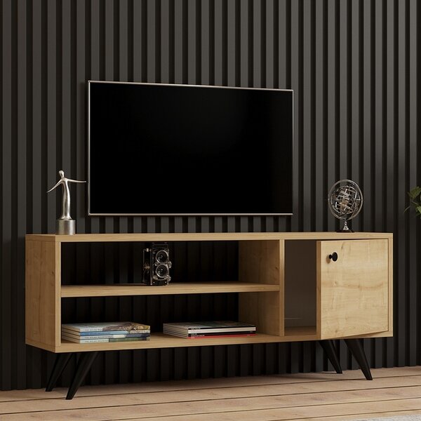 Έπιπλο TV Wilson, Pako World, Καρυδί, 120x29x50 cm