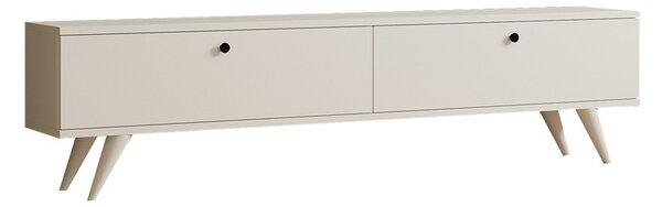 Έπιπλο TV Jate, Pako World, Λευκό, 160x25x40 cm