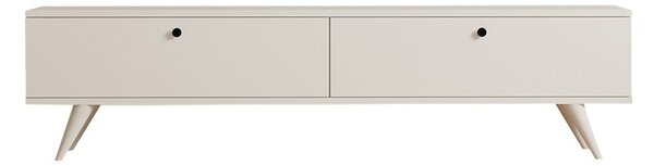 Έπιπλο TV Jate, Pako World, Λευκό, 160x25x40 cm