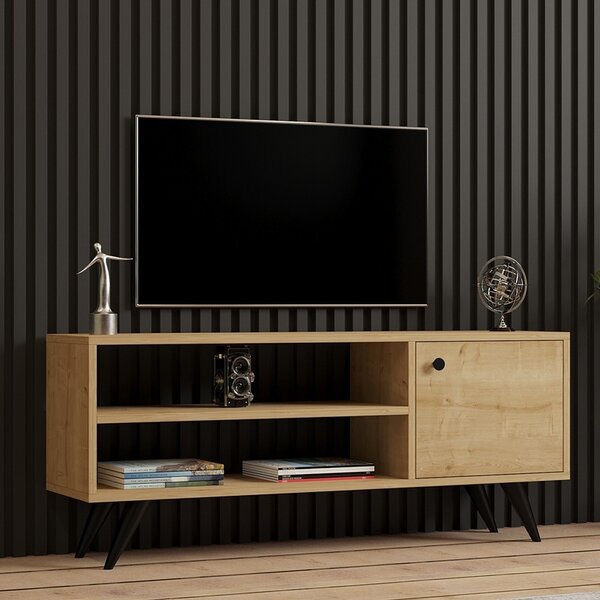 Έπιπλο TV Wilson, Pako World, Καρυδί, 120x29x50 cm