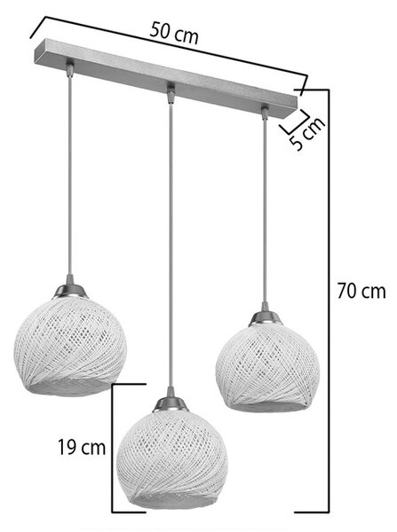 Φωτιστικό PWL-0973 II, Pako World, E27, Χρυσό, 50x18x85 cm