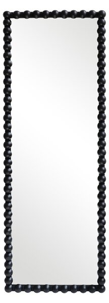 Καθρέφτης με ξύλο Ledalo, Pako World, Μαύρο, 45x4.5x130 cm