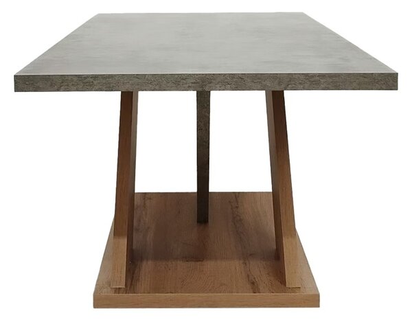 Τραπεζάκι σαλονιού Solange, Pako World, Γκρι, 110x55x47 cm