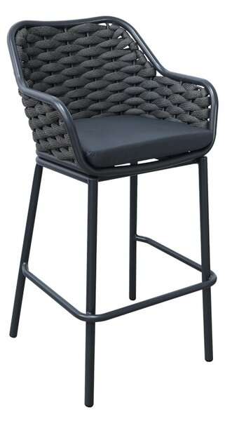 Καρέκλα e bar Zuki, Pako World, Γκρι, 55x54x109 cm