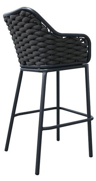 Καρέκλα e bar Zuki, Pako World, Γκρι, 55x54x109 cm