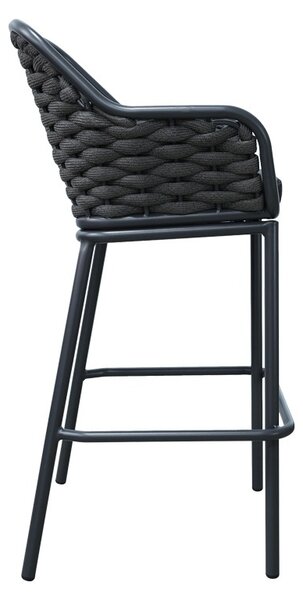 Καρέκλα e bar Zuki, Pako World, Γκρι, 55x54x109 cm
