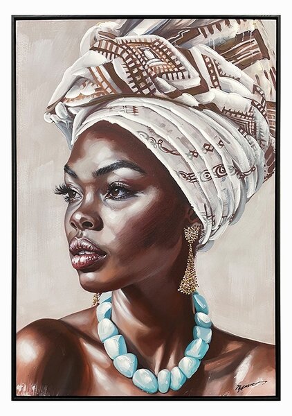 Πίνακας καμβά Zaira E, Pako World, με κορνίζα, 70x3.5x100 cm