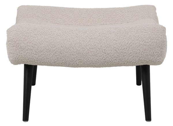 Υποπόδιο πολυθρόνας Silla, Pako World, Μπεζ, 68x58x40 cm