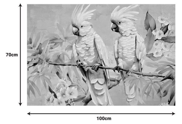 Πίνακας καμβά Parote E, Pako World, 100x3x100 cm
