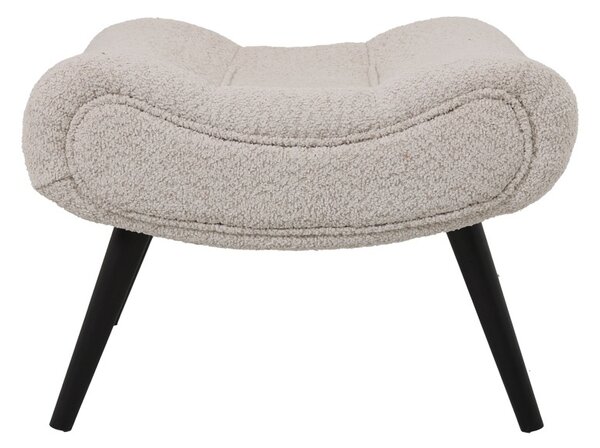 Υποπόδιο πολυθρόνας Silla, Pako World, Μπεζ, 68x58x40 cm