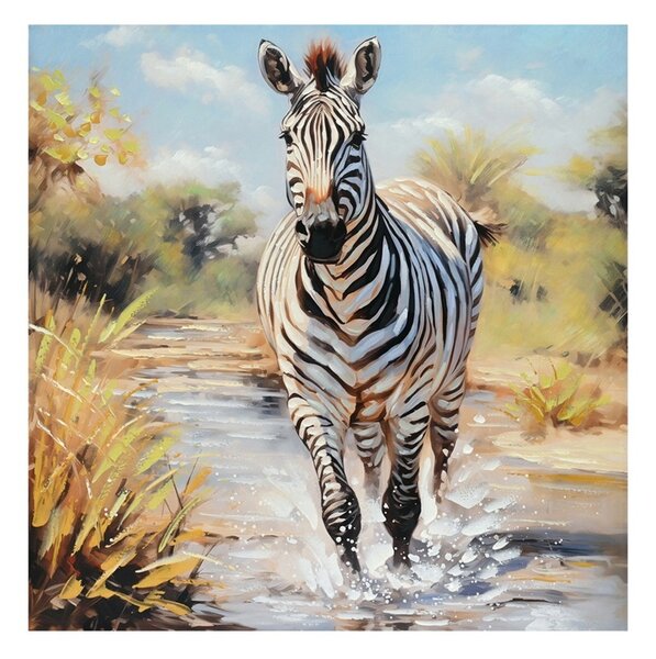 Πίνακας καμβά Zebrero, Pako World, 100x3x100 cm