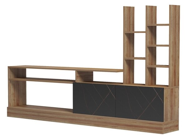 Έπιπλο TV Seruno Καφέ 170x25x100 cm