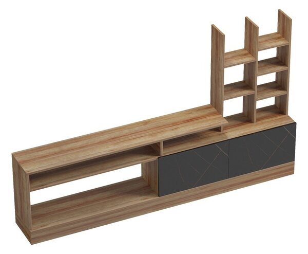 Έπιπλο TV Seruno Καφέ 170x25x100 cm