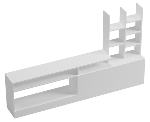 Έπιπλο TV Seruno Λευκό 170x25x100 cm