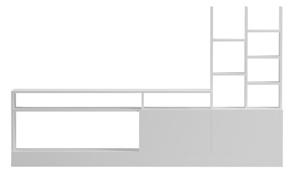 Έπιπλο TV Seruno Λευκό 170x25x100 cm
