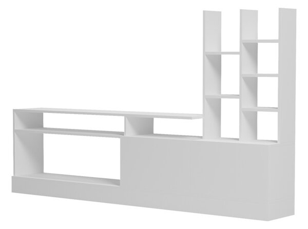 Έπιπλο TV Seruno Λευκό 170x25x100 cm