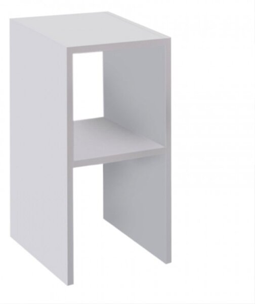 Κομοδίνο Deseo Λευκό 30x30x60 cm
