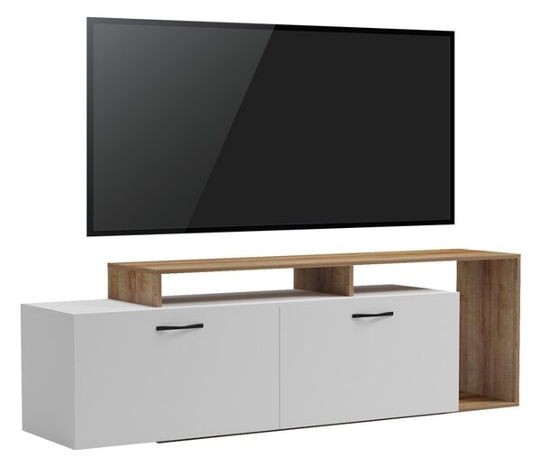 Έπιπλο TV Tobler Λευκό 170x40x53 cm