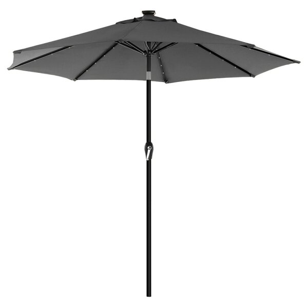 Ομπρέλα βεράντας Songmics Γκρι 300x300x240 cm