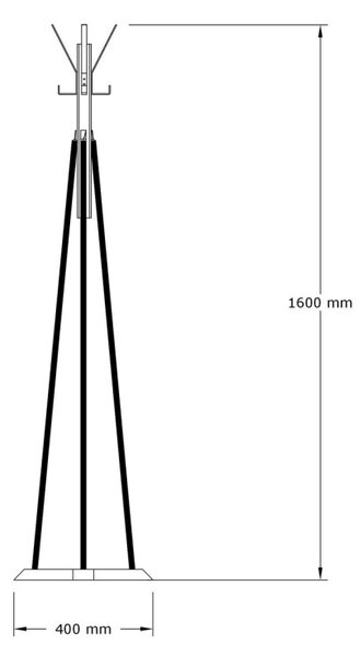 Κρεμάστρα Foley Oak 41x160 cm