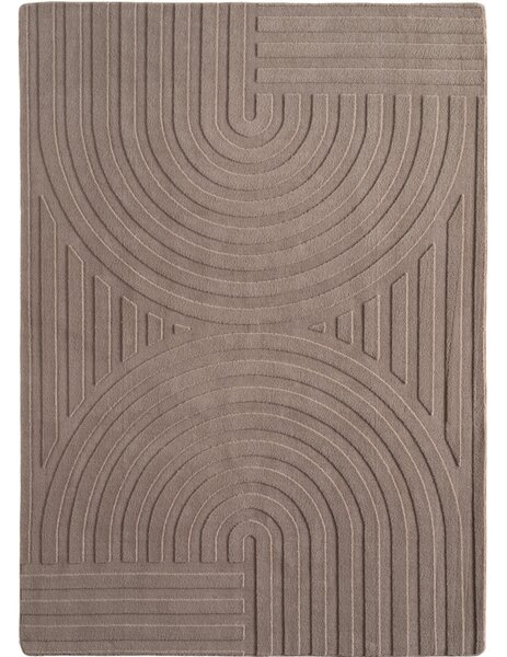 Χαλί boho Pompei V1 Μπεζ 120x170 cm