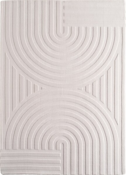 Χαλί boho Pompei V1 Κρεμ 120x170 cm