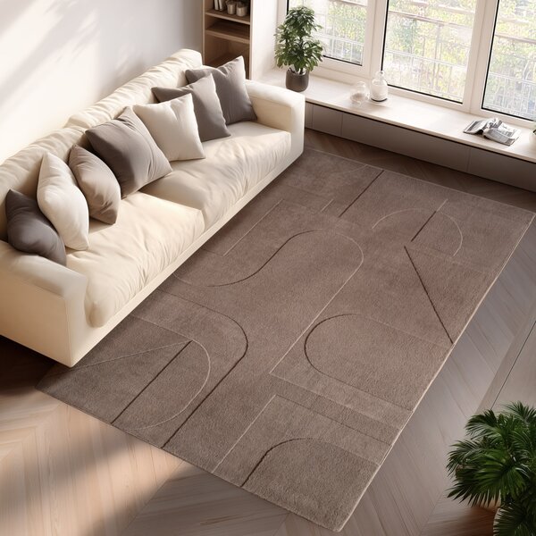 Χαλί Pompei V4 Μπεζ 120x170 cm