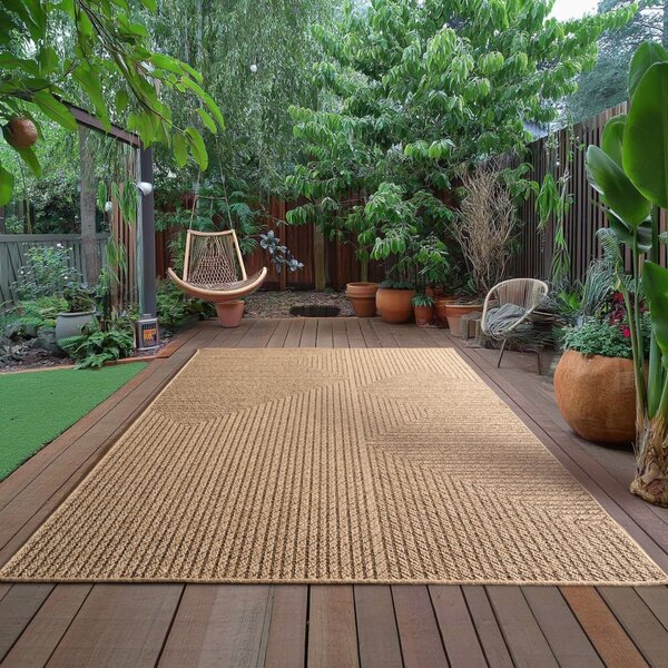 Χαλί Timber V4 Μπεζ 120x170 cm