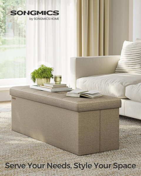 Μπαούλο Αποθήκευσης Camel Songmics 38 x 110 x 38 cm