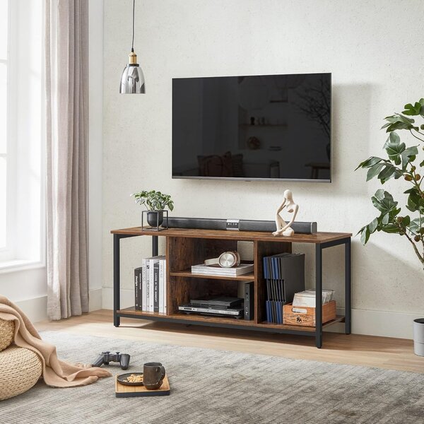 Έπιπλο TV, Vasagle, Καφέ, 120 x 40 x 50 cm
