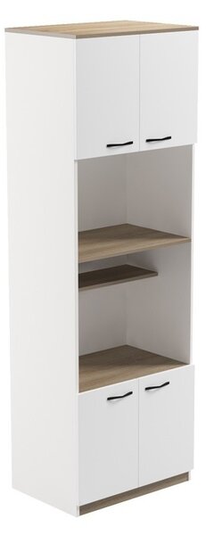 Ντουλάπι Κουζίνας Rowan Λευκό 60x42x182cm