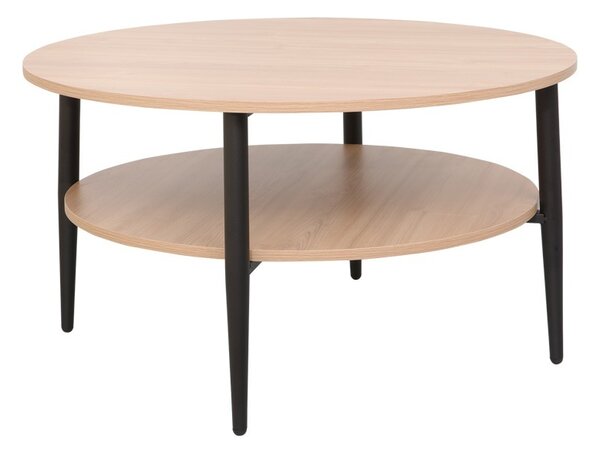 Τραπεζάκι σαλονιού Kody Φυσικό 80x80x45 cm