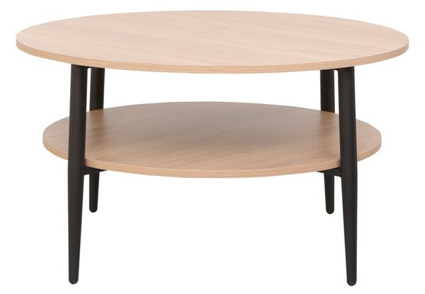 Τραπεζάκι σαλονιού Kody Φυσικό 80x80x45 cm