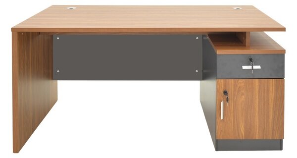 Διευθυντικό γραφείο Oscar Καρυδί 180x90x76 cm