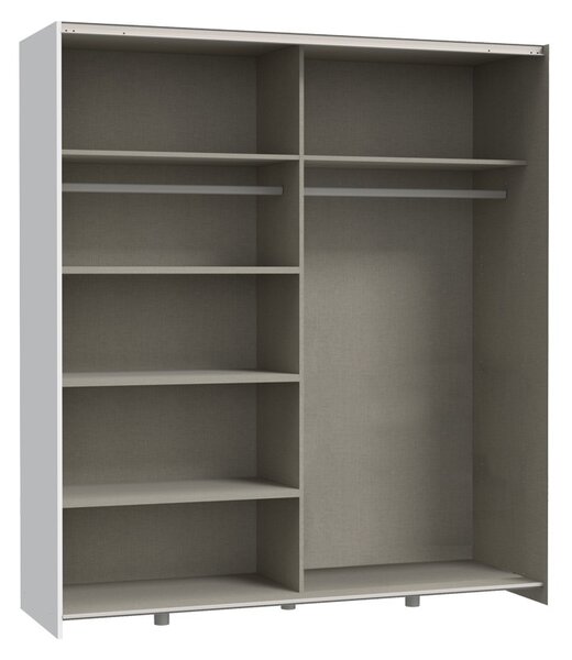 Ντουλάπα με 2 Πόρτες Noez I Λευκό 170.5x61x190.5 cm